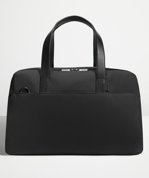 The Overnight Bag in Jet Black